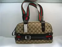 woman gucci discount sac 2013 bon sac hm2210 abricot brun 30cmx18cmx7cm